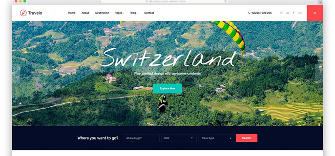 哪些旅行社网站模板适合文化旅游公司
